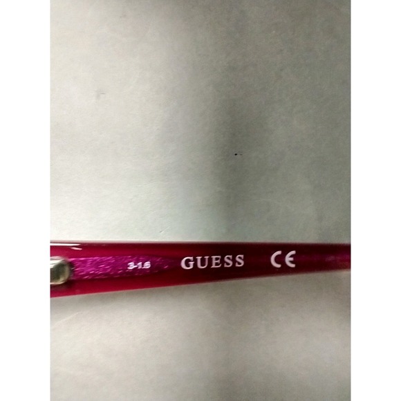 Guess GU2542 052 Pink Rectangle Eyeglasses Frames 54-14-135mm - Picture 9 of 9